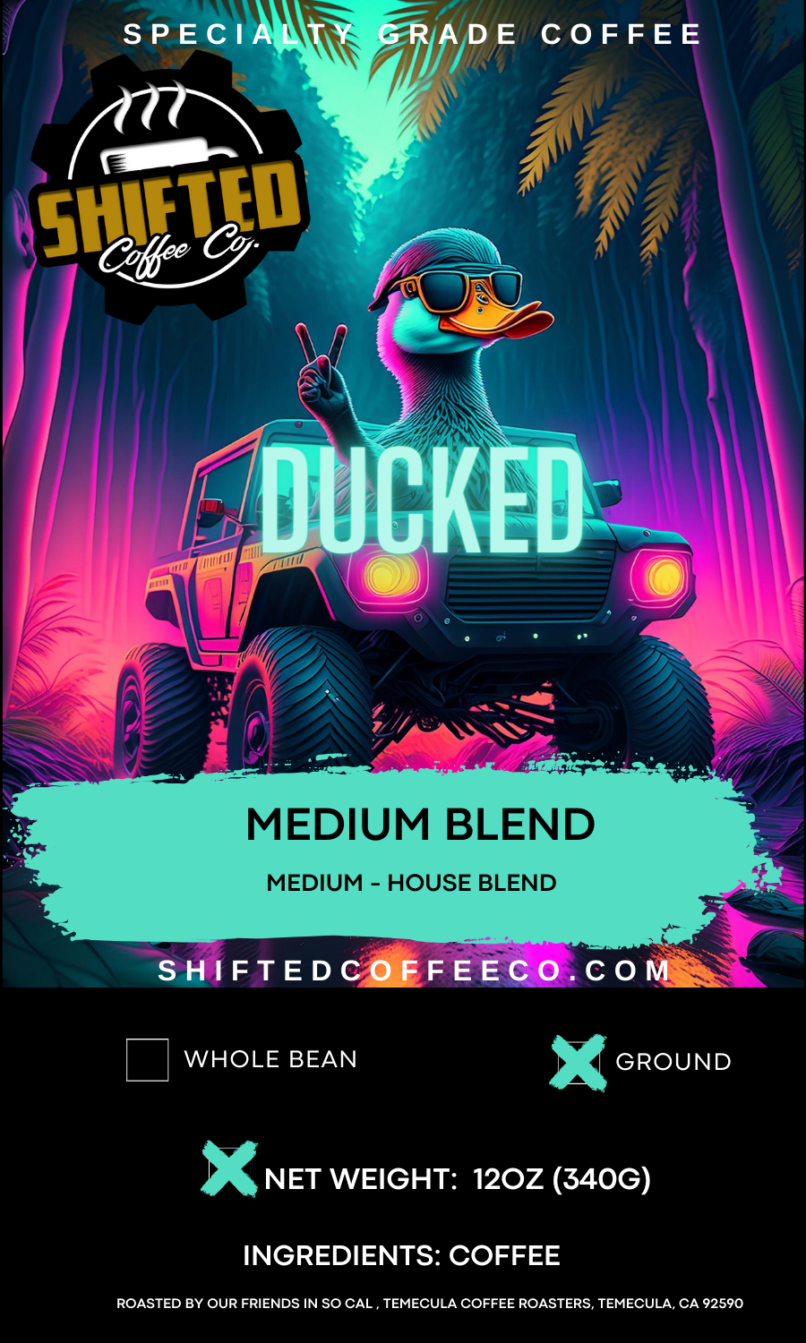 DUCKED - MEDIUM HOUSE BLEND