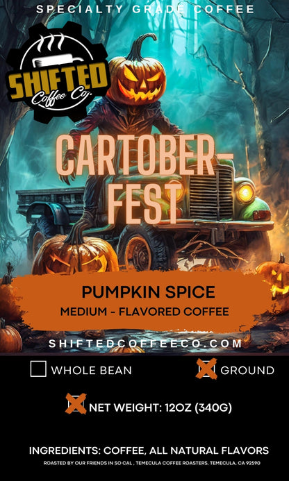 CARTOBER - FEST PUMPKIN SPICE FLAVORED COFFEE