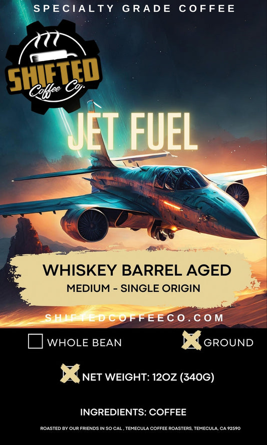 JET FUEL - WHISKEY BARREL AGED SINGLE ORIGIN